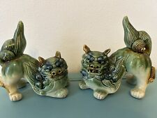 Vintage Pair Of Asian Foo Dogs picture