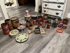 Barn Find Vintage Tin Containers Vintage Decorations picture