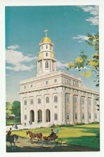 Unposted 1968 PC painting of Nauvoo Temple picture