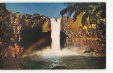 Pretty 1940s Rainbow Falls Hilo~Hawaii Old Chrome Mike Roberts Postcard #C48 -HC picture