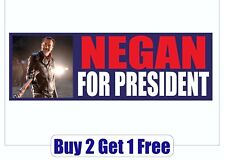 Negan for President 2020 Bumper Sticker - Trump The Walking Dead GoGoStickers picture