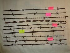 Antique Barbed Wire, 10 DIFFERENT PIECES, Excellent starter bundle , Bdl #27 picture