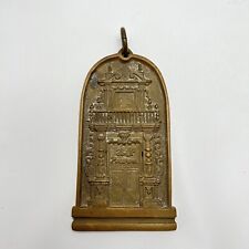 Vintage Hotel Key Chain Spain Macarena Hotel Seville Architecture Large Key FOB picture