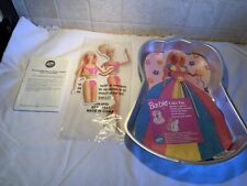 Wilton Barbie Cake Baking Mold, Pan 2 Plastic Dolls Instruction #2105 3550 picture