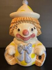 Vintage Clown Cookie Jar By Treasure Craft picture