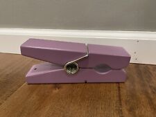 Larger Than Life Think Big Jumbo Oversized Giant Purple Wooden Clothespin 8
