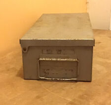 Vintage Merriam No. 8 Guardsman Metal Storage Box Rectangular picture