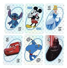 RARE Disney 100 Years Uno Card Foil Holo 6 Card Lot picture