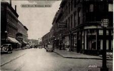 Rockland, ME Maine  MAIN STREET SCENE Thorndike Hotel ca1940's B&W Postcard picture
