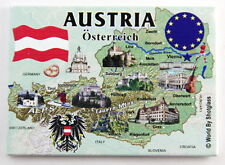 AUSTRIA EU SERIES FRIDGE COLLECTOR'S SOUVENIR MAGNET 2.5