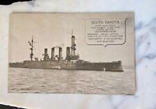 Vintage South Dakota battleship Post Card  picture