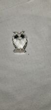Swarovski Owl 1.5” Green Eyes picture