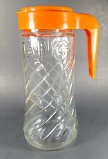 Tang the original NASA energy drink 1 qt glass pitcher w/ lid vintage 1970s 🍊 picture