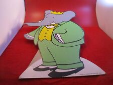 Babar the Elephant 1968 Random House Promotional Store Counter Standee Display picture
