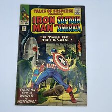 TALES OF SUSPENSE #70 1965 KIRBY COVER Captain America & IRON MAN Marvel picture