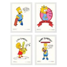 1990, Original Simpsons Poster Rare & Very Collectible - Mosaic (Four/8 x 10 in) picture