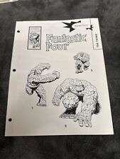 fantastic four the thing artist proof picture