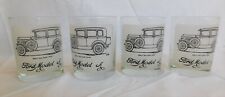 Set of 4 *1930-31 Ford Model A Town Sedan Deluxe* 12oz Hi-Ball glasses picture