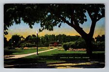 Salina KS-Kansas, Oakdale Park, Antique Vintage c1952 Souvenir Postcard picture