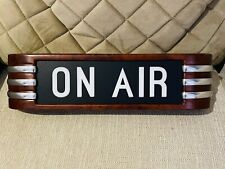 ON AIR Recording light up sign old vintage 14 art deco REPRODUCTION picture