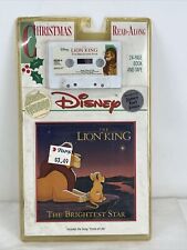 Disney The Lion King The Brightest Star Read Along Book and Tape 1994 Sealed picture