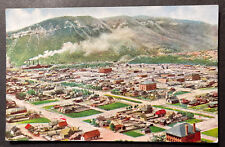 Aerial View Durango Colorado printed 1913 hand dated picture