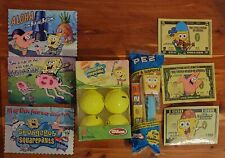 SpongeBob Squarepants Lot Apex Tennis Balls Postcards Money picture
