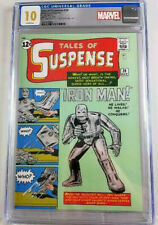 TALES OF SUSPENSE #39 SILVER FOIL CGC 10 1ST RELEASE LOW POP MARVEL 1ST IRONMAN picture