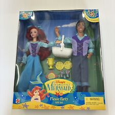 Mattel Disney's Little Mermaid - Exclusive - Ariel & Eric Dolls Picnic Party Set picture