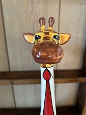 Vintage Anatoly Turov Hand Painted Ceramic Giraffe picture