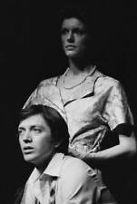 Anny Duperey and Bernard Giraudeau on stage in the play Attention - Old Photo 4 picture
