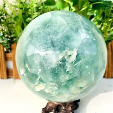 6.04LB Natural fluorite Ball Quartz Crystal Polished Sphere  picture