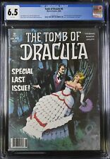 The Tomb of Dracula (Magazine) #6 1980CGC 6.5 wp - Last Issue picture