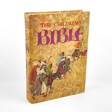 1965 THE CHILDREN'S BIBLE GOLDEN PRESS HARDCOVER BOOK picture