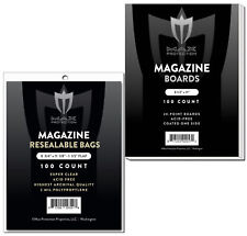 100 Max Pro Ultra Clear Resealable Magazine Bags and Boards picture