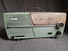 Vintage 1960-61 Tea Green Channel Master 6 Transistor Radio Model 6511 WORKING picture