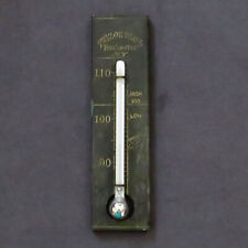 Antique Taylor Bros Rochester NY Working Thermometer 90-110 degrees picture