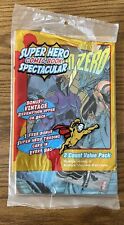 super hero comic book spectacular, 3 Unopened Packages, 2 Count Value Pack picture