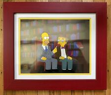 The Simpsons Original Hand Painted Production Cel Fox Homer Phish RARE picture