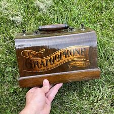 Antique Columbia Graphophone Phonograph Player American Type Q picture