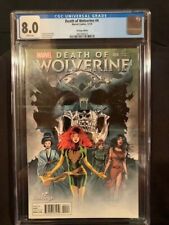 DEATH OF WOLVERINE #4 CGC 8.0 GREG LAND HASTINGS VARIANT 12/2014 picture