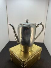 Vtg Richmond Pewter Tea Pit Hinged Top Lid ( Small Dents) 7.5” T picture