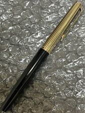 MONTBLANC NO.227 Gold-plated cap fountain pen 18k 1970s picture