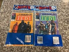 New VTG 1983 Marvel Star Wars Return of The Jedi Comics #1,2,3,4 Poly Retail Bag picture