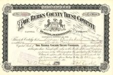 Berks County Trust Co. - Banking Stocks picture