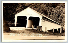RPPC Vintage Postcard - West Virginia -  Cheat River Bridge Built in 1835 picture