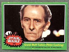 1977 Topps Star Wars #229 Grand Moff Tarkin (Peter Cushing) EX picture