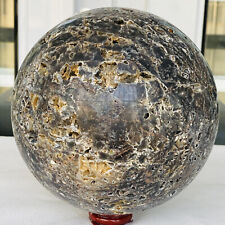 4280g Natural Sphalerite Quartz Crystal Sphere Ball Reiki Healing picture