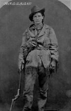 Old West Photo/1890's FRONTIERSWOMAN SHARPSHOOTER CALAMITY JANE/4x6 B&W Ph. Rp. picture
