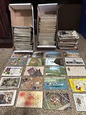 50 Postcard Lot - 1900s to Modern - Used & Unused- Art Scrapbooking Resale Gift picture